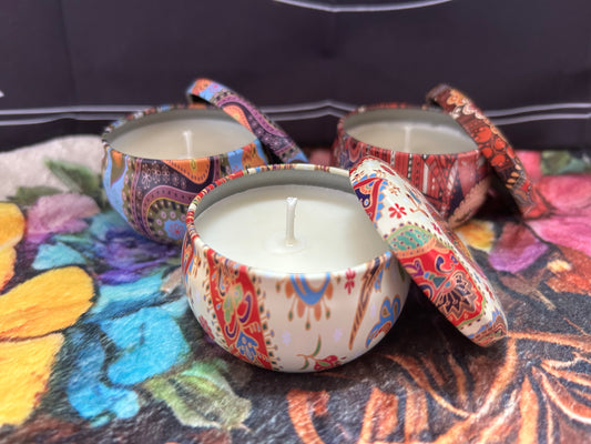 Boho Manifestation Candles