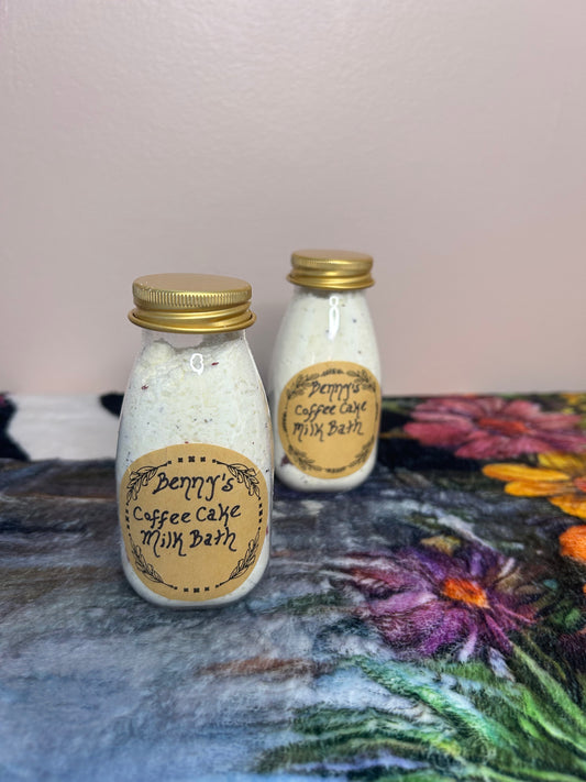 Benny’s Coffee Cake Milk Bath